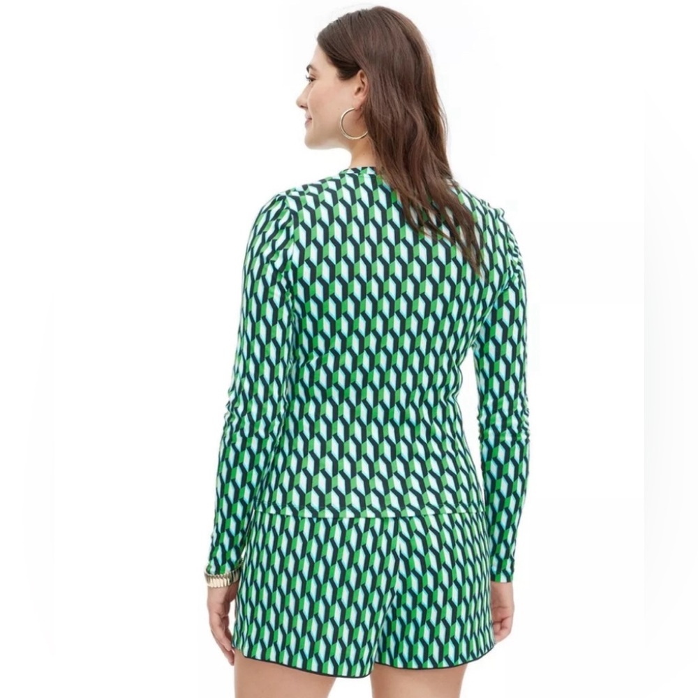 Diane Von Ferstenberg DVF for Target Arrow Geo Print Mini Skort Set - Picture 2 of 15